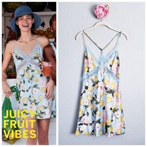 Victoria's Secret Lemon Blossom Slip Dress